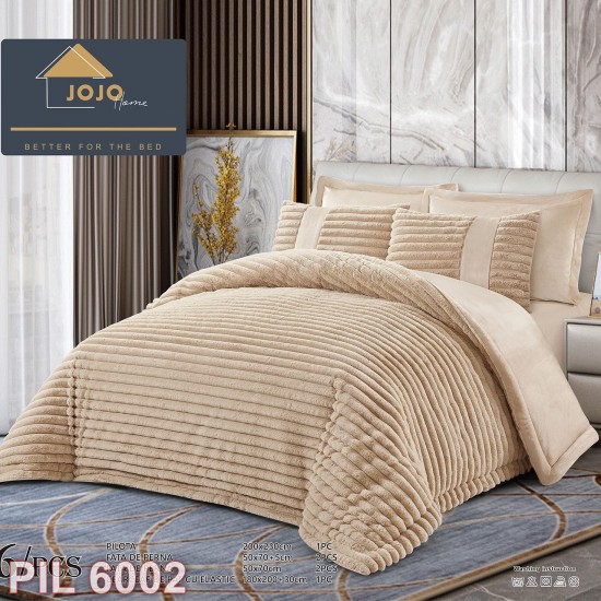 Set Pilota & Lenjerie Cocolino 6 piese cu elastic (cod PIL6002)