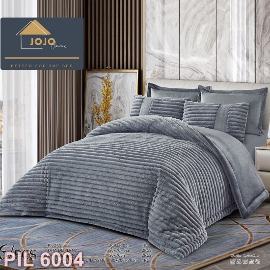 Set Pilota & Lenjerie Cocolino 6 piese cu elastic (cod PIL6004)