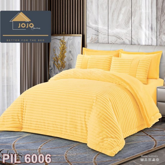 Set Pilota & Lenjerie Cocolino 6 piese cu elastic (cod PIL6006)