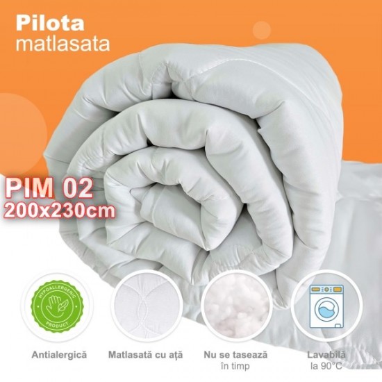 Pilotă microfibra matlasată de vara 200x230cm (cod PIM02)