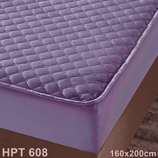 Husa/Topper 160x200cm Catifea (cod HPT608)