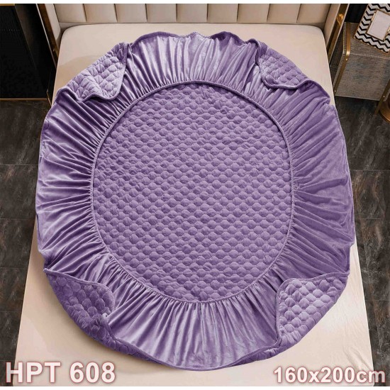 Husa/Topper 160x200cm Catifea (cod HPT608)
