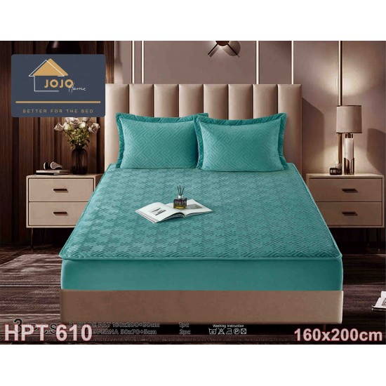 Husa/Topper 160x200cm Catifea (cod HPT610)